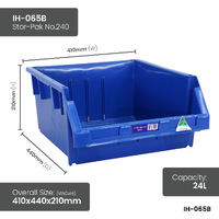 Blue Stor-Pak Bins