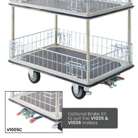 Multi Purpose 2 Tier Cage Trolleys