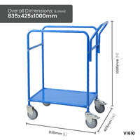 Single Tub Order Picking Trolley