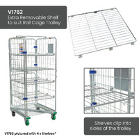 4 Sided Roll Cage Trolley