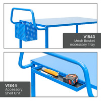 3 Tier Steel Tub Trolley