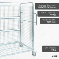 1910 Series - Open Front Cage Trolley