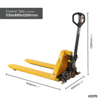 1000KG Hi Lift Pallet Trucks - Manual