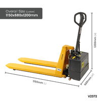 1500KG Hi Lift Pallet Trucks -  Electric