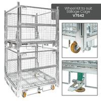 Collapsible & Stackable Stillage Cage