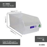 Clear Stor-Pak Bins