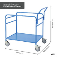 Double Tub Order Picking Trolley