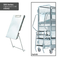 1910 Series - Fully Lockable Cage Trolley with Doors and Roof