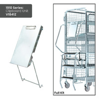 1910 Series - Cage Trolley with 3 Sloping Shelves