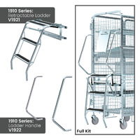 1910 Series - Cage Trolley with Basket