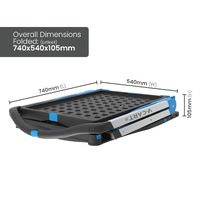 V-Cart Folding Plastic and Aluminium Trolley