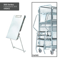 1910 Series - Fully Lockable Cage Trolley with Doors and Roof