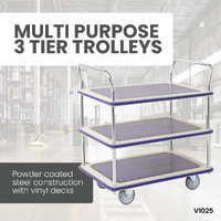 Multi-Purpose 3 Tier Trolleys