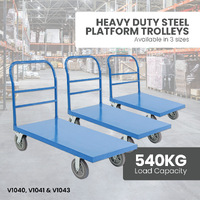 Heavy Duty Steel Platform Trolleys