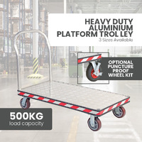 Heavy Duty Aluminium Platform Trolleys