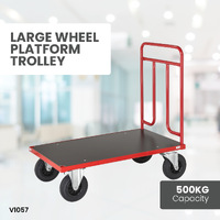 Large Wheel Platform Trolley