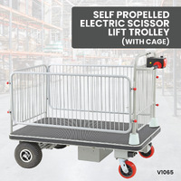 Powered Platform Trolley (with cage)