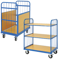 3 Tier Convertible Cage Trolley