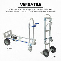 Aluminium Convertable Hand Trolleys