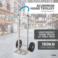 150kg Capacity Aluminium Hand Trolley