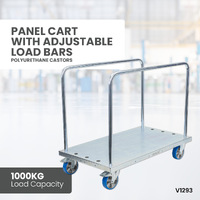 Panel Cart With Adjustable Load Bars