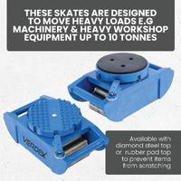 Roller Load Skates - 10 Tonne Capacity