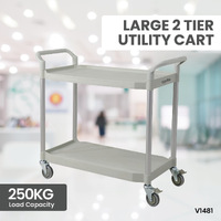 Large 2 Tier Utility Cart