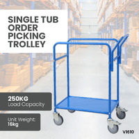 Single Tub Order Picking Trolley