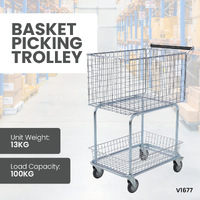 Basket Picking Trolley