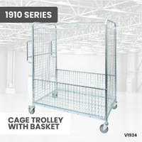 1910 Series - Cage Trolley with Basket