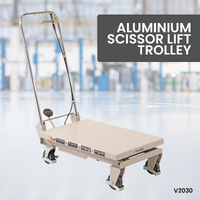 Aluminium Scissor Lift Trolley