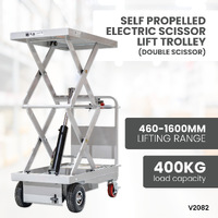 Self Propelled Electric Scissor Lift Trolley (double scissor)