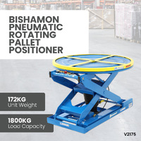 Bishamon EZ Pneumatic Rotating Pallet Positioner - For varying Pallet Weights