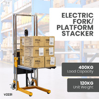 Electric Fork  Stacker - 400kg capacity