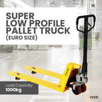 Super Low Profile Pallet Truck (Euro Size)