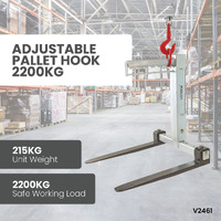 Adjustable Pallet Hook 2200kg