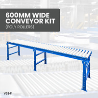 600mm Wide Conveyor Kit (Poly Rollers)