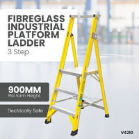 Fibreglass Industrial Platform Ladders