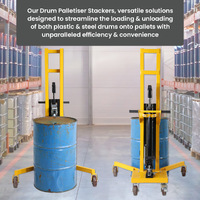 Drum Palletiser Stackers