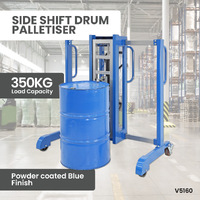 Side Shift Drum Palletiser