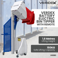 Verdex Battery Electric Bin Tipper (with Remote)