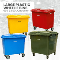 Large Plastic Wheelie Bins