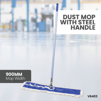 Dust Mop with Steel Handle (900mm)