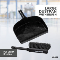 Large Dustpan with Brush