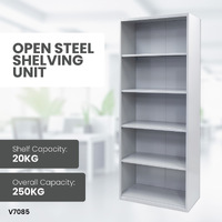 Open Steel Shelving Unit