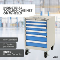 Industrial Tooling Cabinet on Wheels