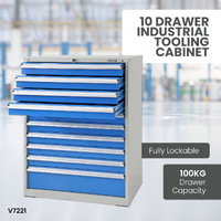 10 Drawer Industrial Tooling Cabinet