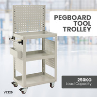 Peg Board Tool Trolley