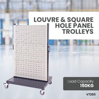 Louvre & Square Hole Panel Trolleys