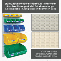 Louvre Panels (Metal & ABS Plastic)